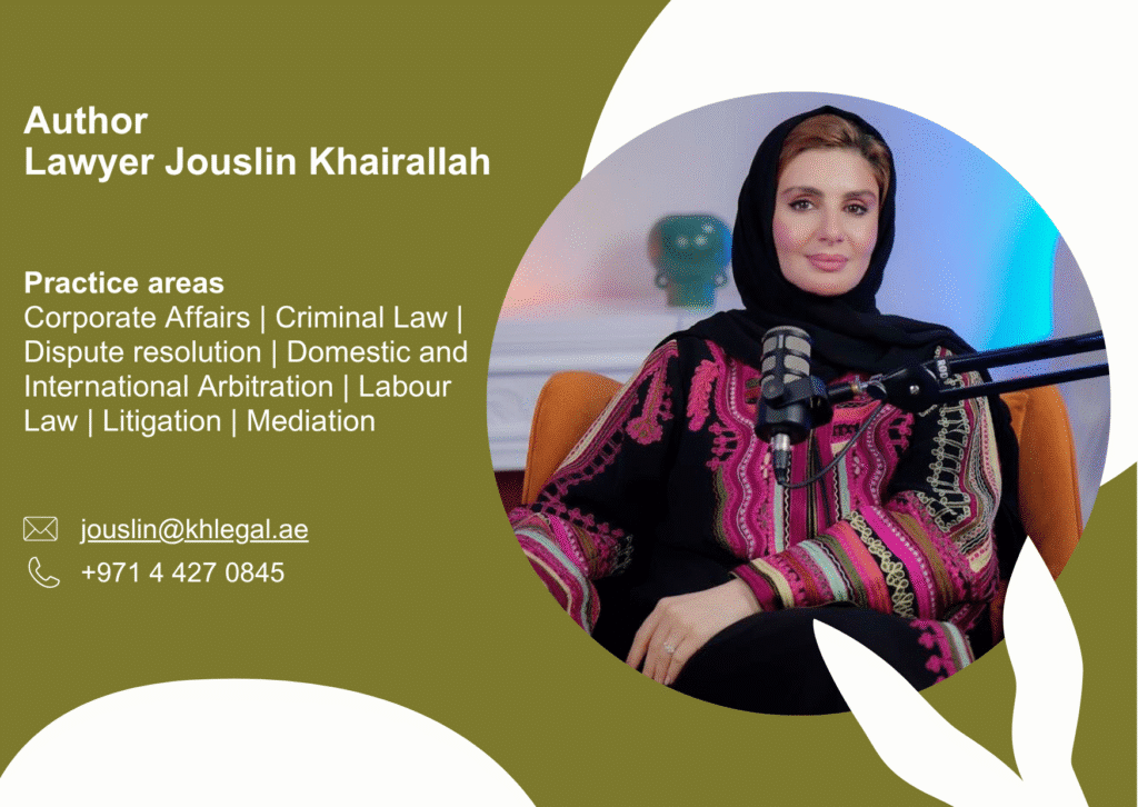 Mrs Jouslin Khairallah Arbitration