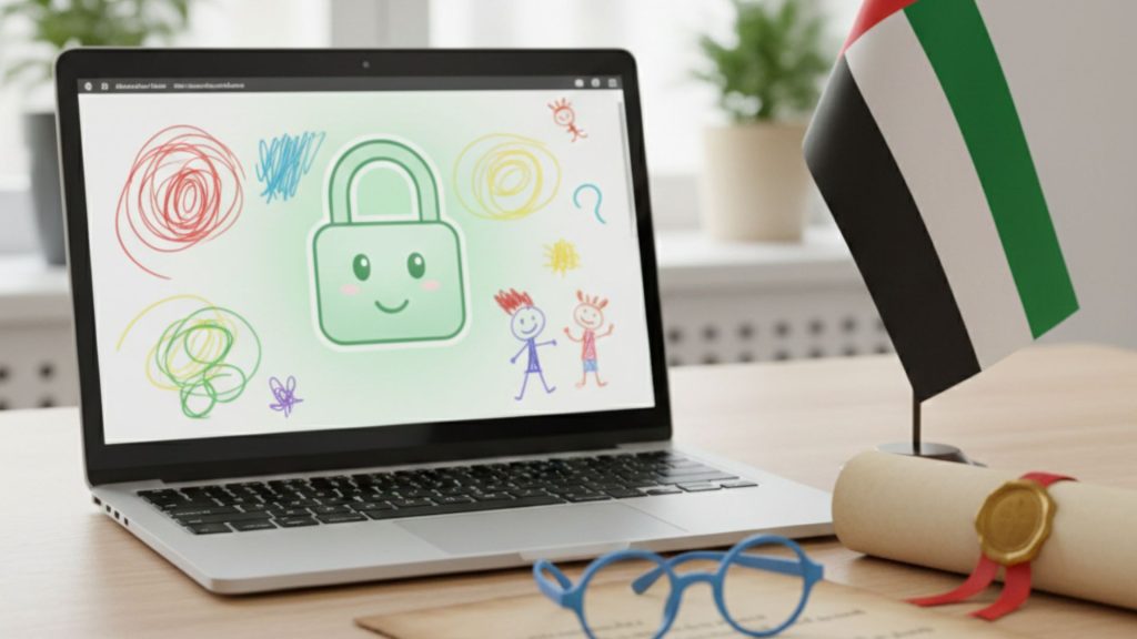 Protection laptop screen for children