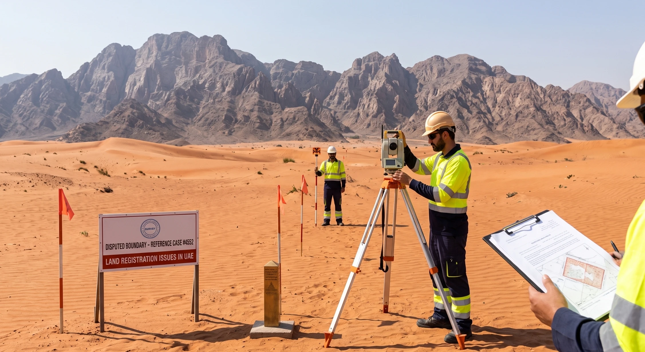 Ras Al Khaimah Court of Cassation reinforces the mandatory requirement of prior Survey Committee determination in real estate boundary and registration disputes.